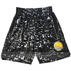 pantaloncini nba golden state warriors lights nero