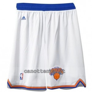 pantaloncini nba new york knicks bianca