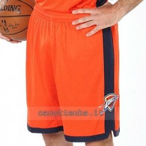 pantaloncini nba oklahoma city thunder arancia