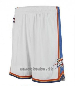 pantaloncini nba oklahoma city thunder bianca