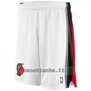 pantaloncini nba portland trail blazers bianca