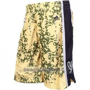 pantaloncini nba san antonio spurs giallo