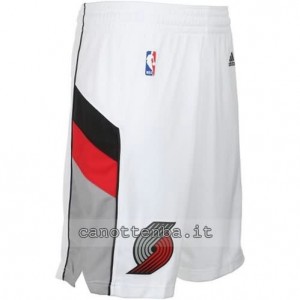 pantaloncini portland trail blazers nba bianca