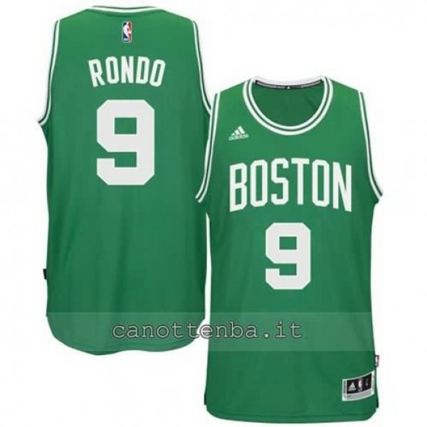 Smanicati basket canotta rajon rondo 9 boston celtics 2014 2015 verde. 2016canottanba